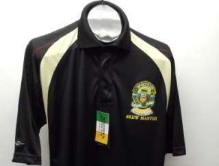 New Mens McGuires Irish Red Brew Master golf polo shirt NWT XL  