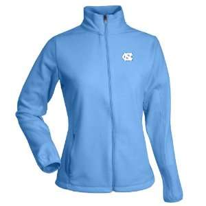   NCAA Antigua Womens Sleet Full Zip Jacket Nc Blue: Sports & Outdoors