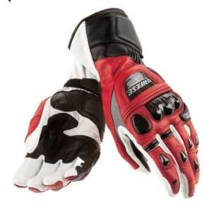  DAINESE JOUST LEATHER GLOVES RED/WHITE/BLACK XL 
