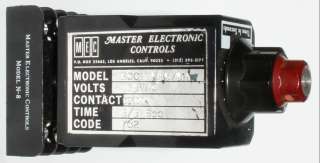 Master Electronic Controls MEC RCO115A5 DPDT Time Relay  