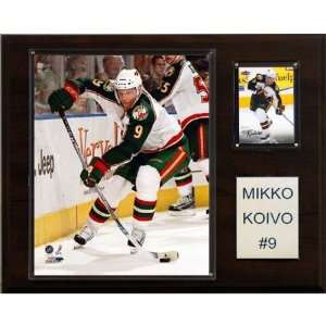  NHL Mikko Koivu Minnesota Wild Player Plaque