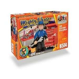  Jeff The Mechanic Mighty World Toys: Toys & Games