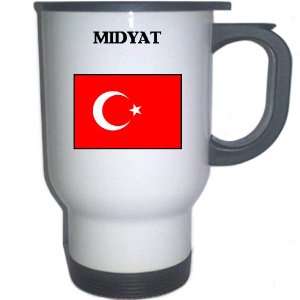  Turkey   MIDYAT White Stainless Steel Mug Everything 