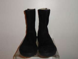 UGG Australia Mayfaire Brand New Womens Black Suede Short Boots Shoes 