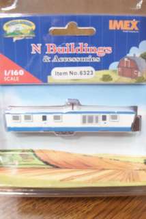 IMEX N SCALE 1958 GREAT LAKES TRAILER RESIN BUILT UP BUILDING  