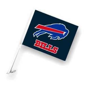  Buffalo Bills   2 Sided Car Flags Case Pack 18: Everything 