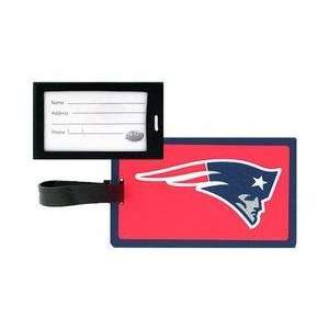  NFL Luggage Tag   New England Patriots: Sports & Outdoors