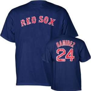  Manny Ramirez Red Sox MLB Player T Shirt Sports 