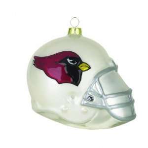  Arizona Cardinals 4 Team Glass Helmet Ornament: Sports 