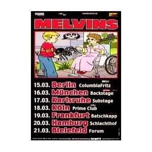  MELVINS German Tour Music Poster