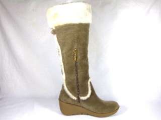  GUESS BOOTS By MARCIANO NATURAL SUEDE STYLE JEFTER   COLOR 