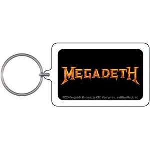 Megadeth ~ Megadeth Logo Lucite Keychain