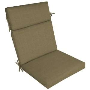   Reversible Indoor/Outdoor Chair Cushion L572713B: Patio, Lawn & Garden