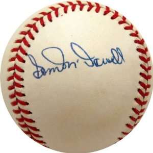 Sam McDowell Autographed Baseball 