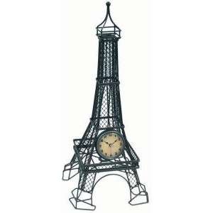  Infinity Instruments Table Clock   Eiffel Tower 