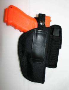 BELT LOOP GUN HOLSTER w/ MAGPOUCH FOR S&W MODEL 5906  