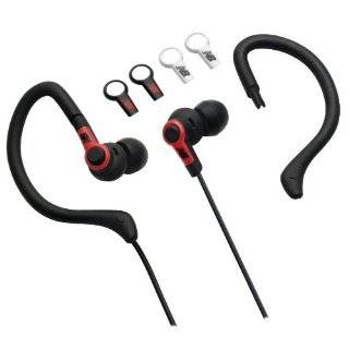   Sport Earbuds with Removable Ear Hooks, Interchangeable Colored