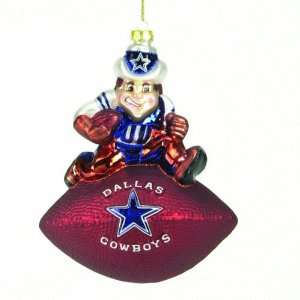  Dallas Cowboys 6 Team Mascot Football: Sports & Outdoors