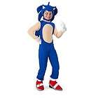Sonic the hedgehog costume kids child size medium ages size 8 10 