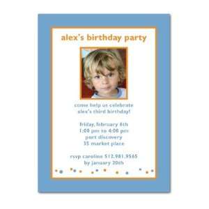 Birthday Party Invitations   Boy Photo Birthday Party Invitations By 
