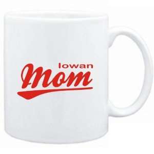 Mug White  Iowan MOM  Usa States 