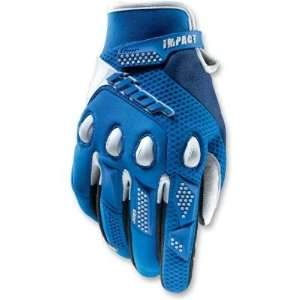  Thor Motocross Impact Gloves   Medium/Blue Automotive
