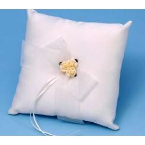  Paper Rose Ring Pillow
