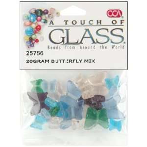  Cousin A Touch of Glass Bead Mix   Butterfly 20gr/Assorted 