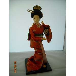 Japanese Geisha Doll New with Box