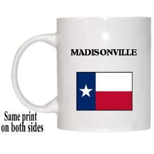    US State Flag   MADISONVILLE, Texas (TX) Mug 