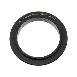 Fotodiox 52mm Filter Thread Lens, Macro Reverse Ring Camera Mount