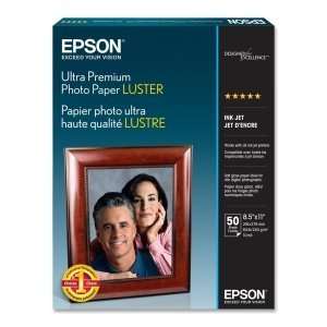  PREMIUM LUSTER PHOTO PAPER LETTER: Office Products