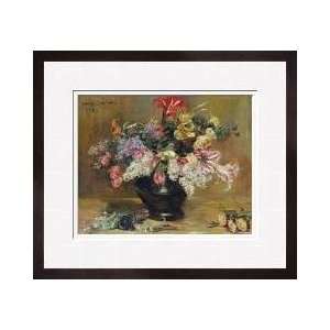  Amaryllis Lilac And Tulips Framed Giclee Print