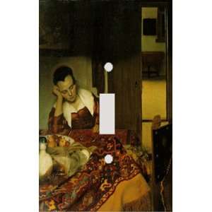Johannes Vermeer A Maid Asleep Decorative Switchplate Cover