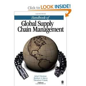   Supply Chain Management [Hardcover] John T. (Thomas) Mentzer Books