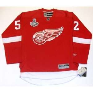 Jonathan Ericsson Detroit Red Wings 09 Cup Jersey Rbk
