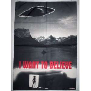  X FILES 42x30 Inches Cloth Textile Fabric Poster