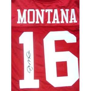  Joe Montana Signed 49ers Jersey: Sports & Outdoors