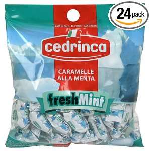 Lettieri Cedrinca Candy, Fresh Mint, 5.25 Ounce Units (Pack of 24)