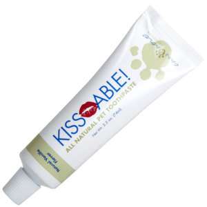 KissAble NATURAL Vanilla Dog Dental Toothpaste 2.5 oz 897484000363 
