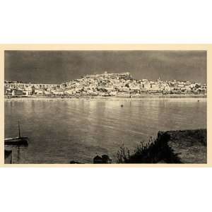 1943 Kavala Macedonia Greece Seaport Th Neapolis   Original 