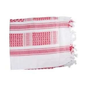  Proforce Shemagh Scarf Red White Traditional Desert Head Wear 