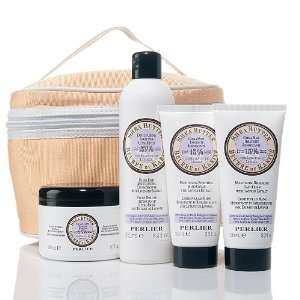    Perlier Shea Butter with Lavender Extract 4 piece Kit: Beauty
