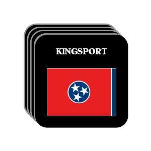  US State Flag   KINGSPORT, Tennessee (TN) Set of 4 Mini 
