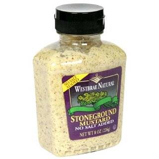 Inglehoffer Stone Ground Mustard, 10 Ounce Squeezable Bottles (Pack of 