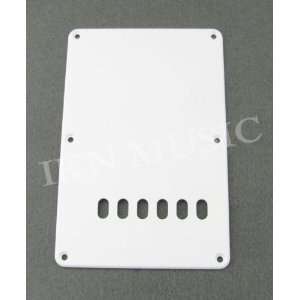  1pce white guitar plastic back plate Musical Instruments