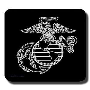  USMC   Mouse Pad   Marines   Emblem: Office Products