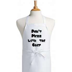    Dont Mess With The Chef Funny Kitchen Aprons