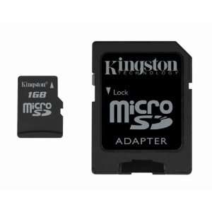  Kingston 1GB Micro SD Memory Card and Adapter: Electronics