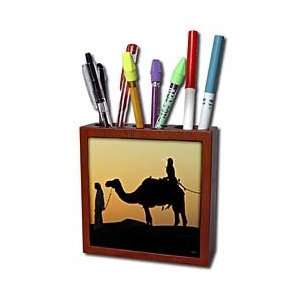   Dubai Camel Racecourse   Tile Pen Holders 5 inch tile pen holder